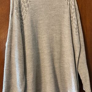 St. John's Bay Light Gray Women's Sweater